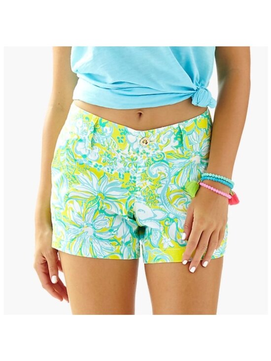 Lilly Pulitzer Pants - Lilly Pulitzer Callahan Short ~ size 4 Dandelion Yellow 5" inseam
